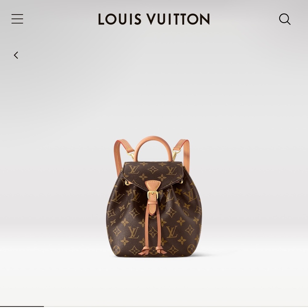 Louis Vuitton Montsouris Backpack NM Monogram Canvas BB